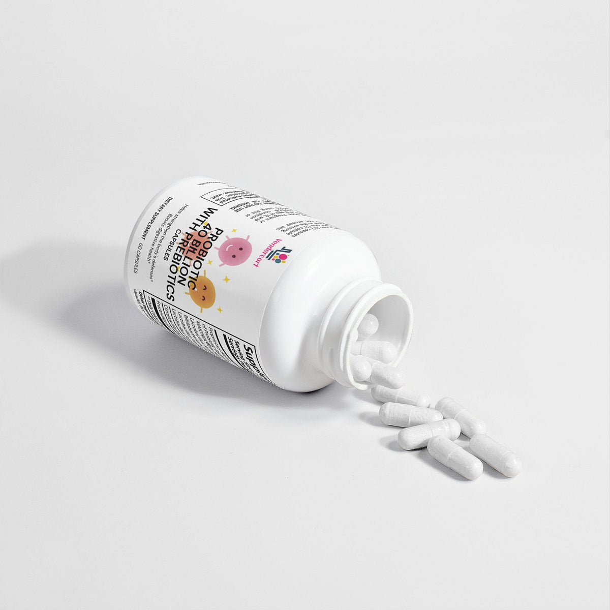 Vitalmince – Tableau des faits nutritionnels Probiotic 40 Billion, 40 milliards UFC par portion