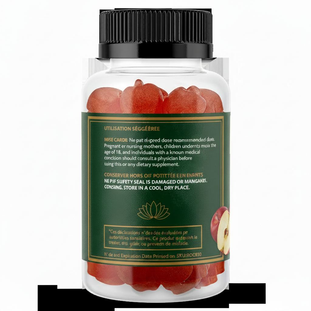 Vitalmince – Gummies ACV Pure Apple Cider Vinegar, détail du produit